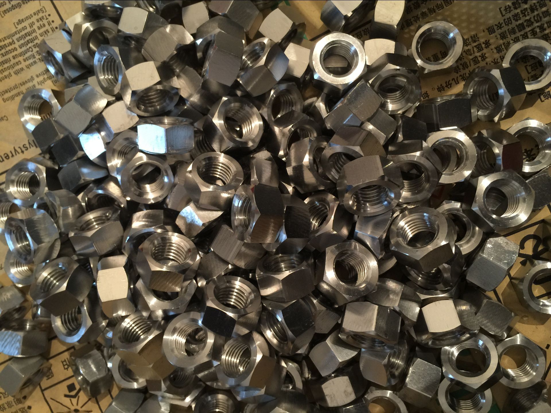 310 Stainless Steel Hex Nuts 1-8