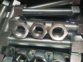 ASTM A193 B7 Stud Bolt with Galvanized White Coating