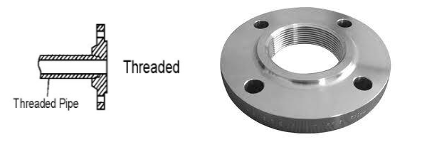 threaded flange