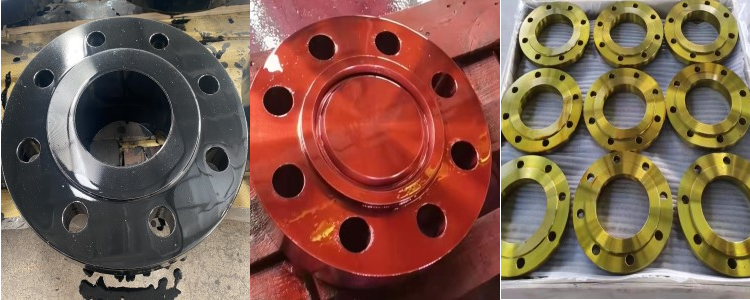 blind flange surfce coating treatment