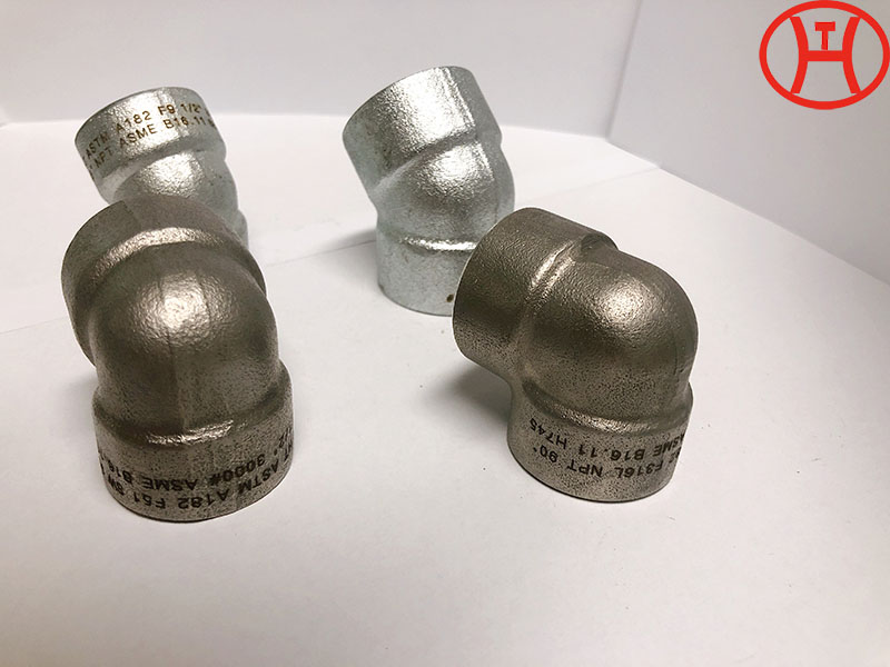 NPT threaded elbows