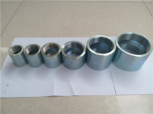 ASTM A182 F304L SS steel threaded coupling  