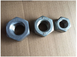 ASTM A194 2H hex nut hot galvanized