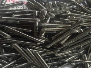 Super Duplex steel S32750 threaded rod  