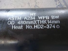 ASTM A234 WPB 90deg  Elbow LR BW 