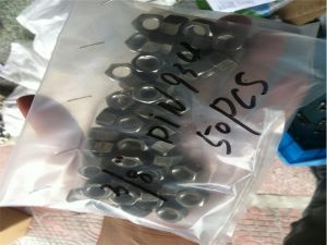 Stainless steel 347 hex nut