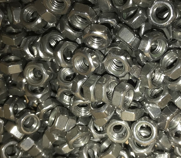 SCREW, HEX HEAD, M6 X 25 MM, Pitch 1 mm C/W. NUT & WASHER, MATERIAL : DUPLEX 2205 