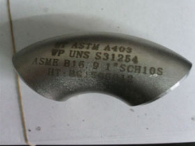 ASTM A403 WP UNS S31254 90deg Elbow