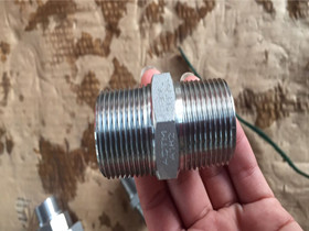 316L hex nipple