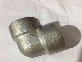 ASTM A182 F316L 90 degree SW elbow 3/4