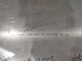 ASTM B168 UNS N06600 Inconel 600 sheet 1800mm*1200mm*3mm