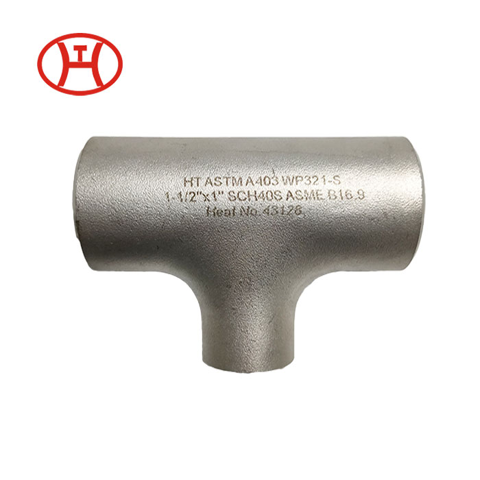 2 inch sch40 304 316 904l stainless steel butt weld elbow reducer tee pipe fitting