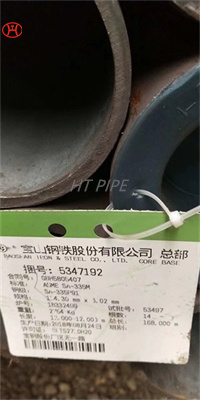 ASTM A335 P22 합금 강철 원활한 파이프
