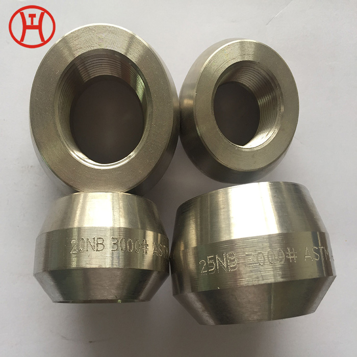 ASTM A105 BSPTハーフカップリング鍛造パイプフィッティングがマレーシアに輸出された