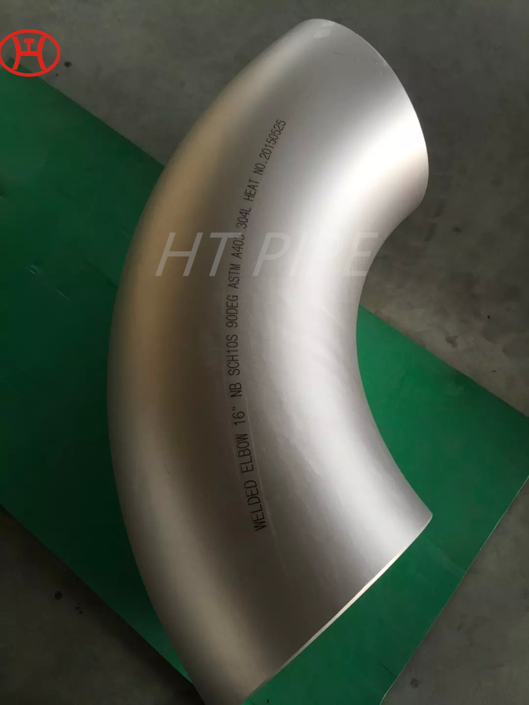304 ASTM B16.9ステンレス鋼管継手30度肘