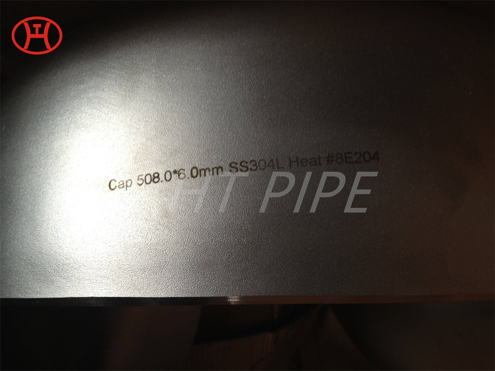 Incoloy 800H Pipe Fittings Siku cocok untuk aplikasi laut