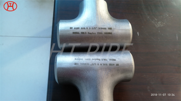 tee grp stainless steel pipe fitting tee of female compact fittings 904L tee