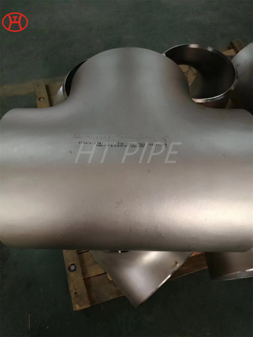 3 way tee stainless steel pipe fitting fabrication