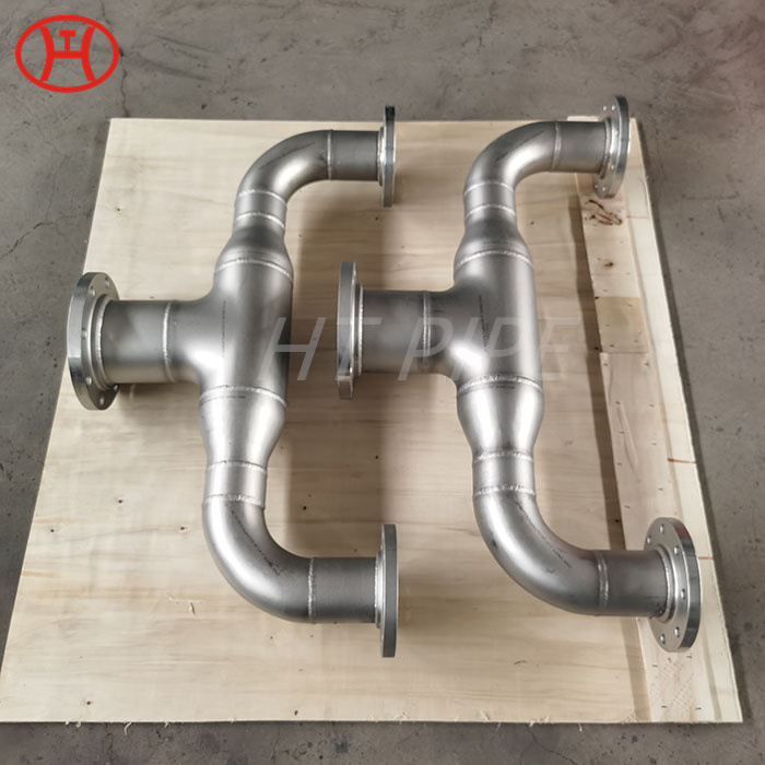 304 pipes with WN flanges elbow and tee