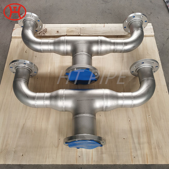304L pipes with tees elbows and flanges