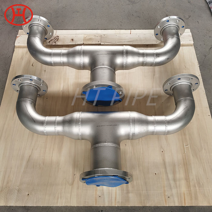 304L pipes with tees elbows and flanges