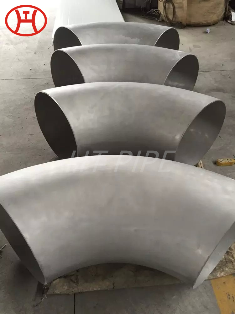 90 deg long radius nickel alloy pipe fittings weld elbow incoloy 800