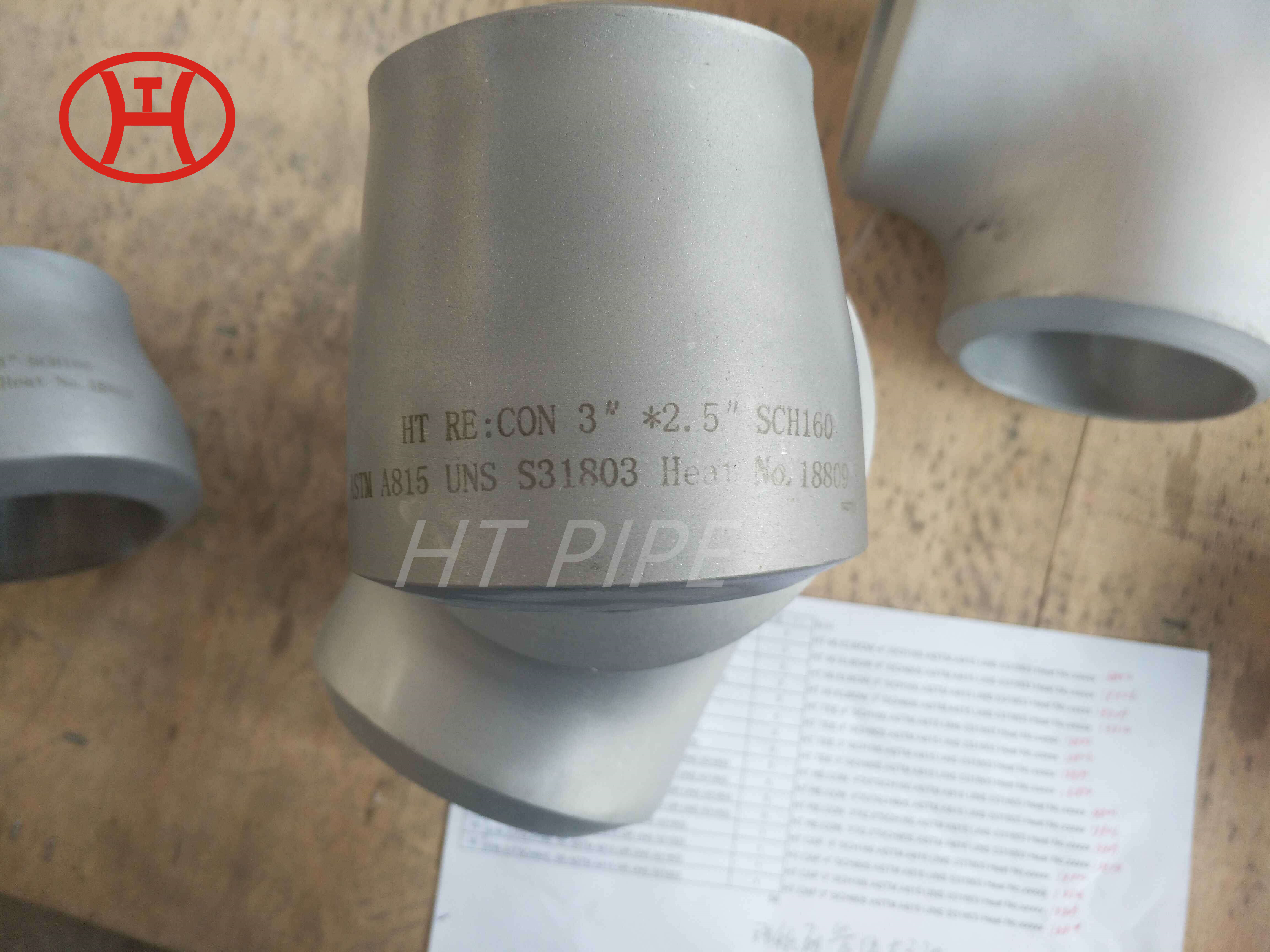 ASTM A403 WP309 stainless steel pipe fittings reducers