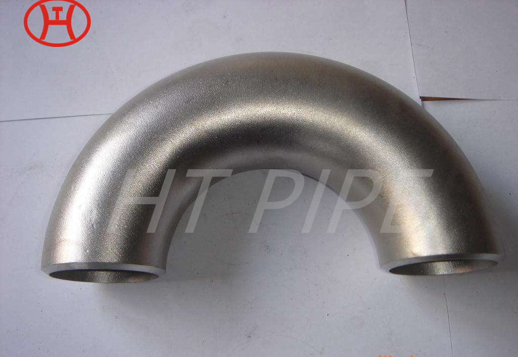 ASTM B366 UNS N08800 N06625 N08020 N04400 N06600 N08904 N08031 180deg bend ASME B16.9 elbows