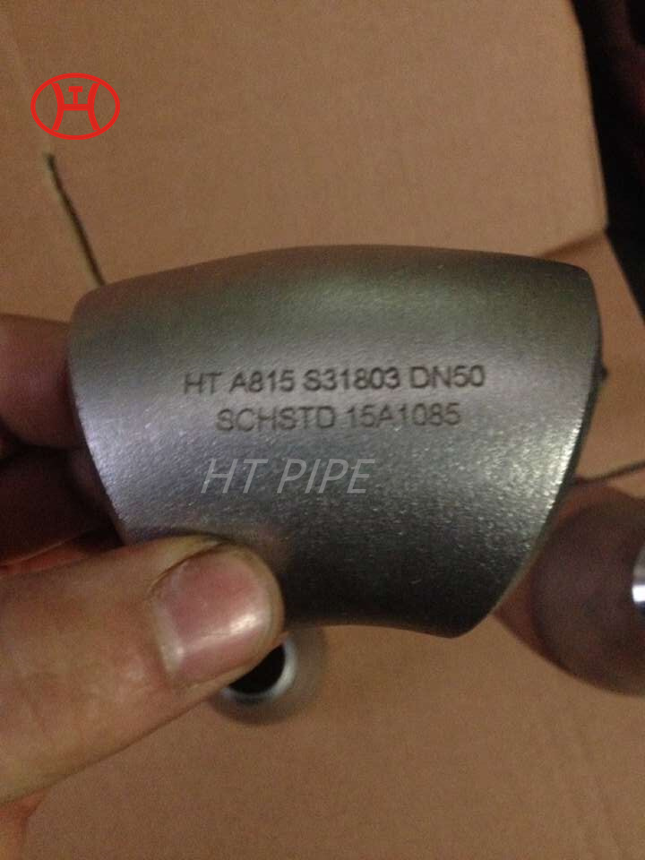 HT ASTM A403 WP321-S1.5¡®¡¯X1°SCH40S ASME B16.9 HEAT NO.43128