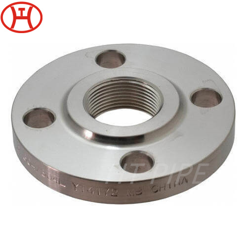 ASTM A694 F52 Dimensi 2534 2576 Dan NPT Bola Bola Bola Las Las Flensa Leher Las ke Pipa DIN Flensa DN25 PN40