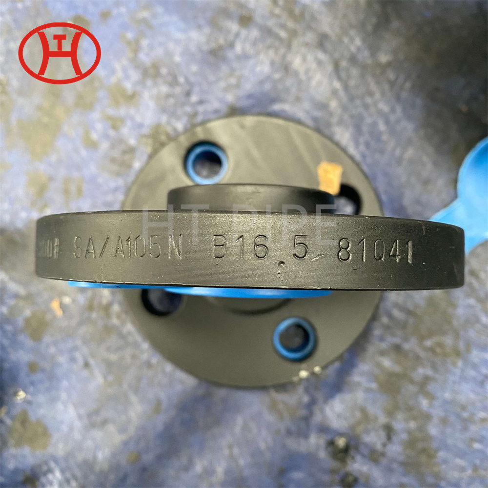 Steel Astm A182 316 Stainless Ti Wn 316L Butterfly Valve Flange Din Pn10