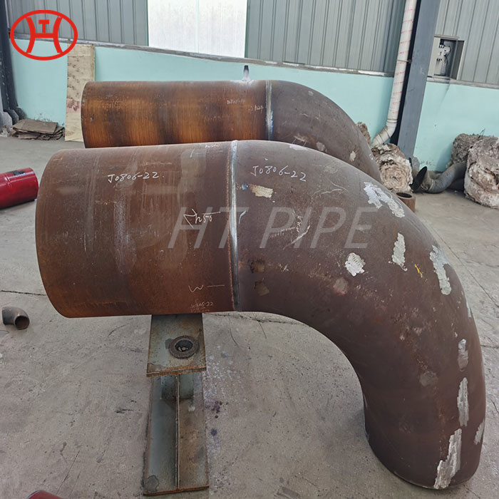 big diameter pipes with elbows