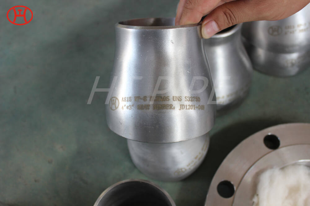 china casting foundry steel pipe fittings ASTM A815 S32750 reducer