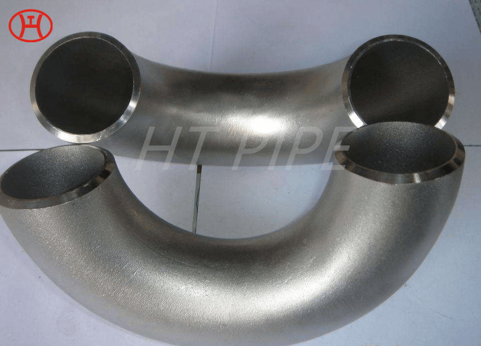 china supplier steel pipe fitting ASTM A860 WPHY42 WPHY60 180deg elbows of high quality
