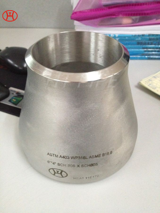 factory price steel pipe fitting ASTM A403 WP316L reducer3