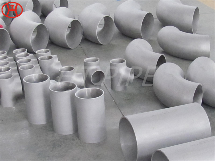Incoloy 800H Pipe Fittings Siku cocok untuk aplikasi laut