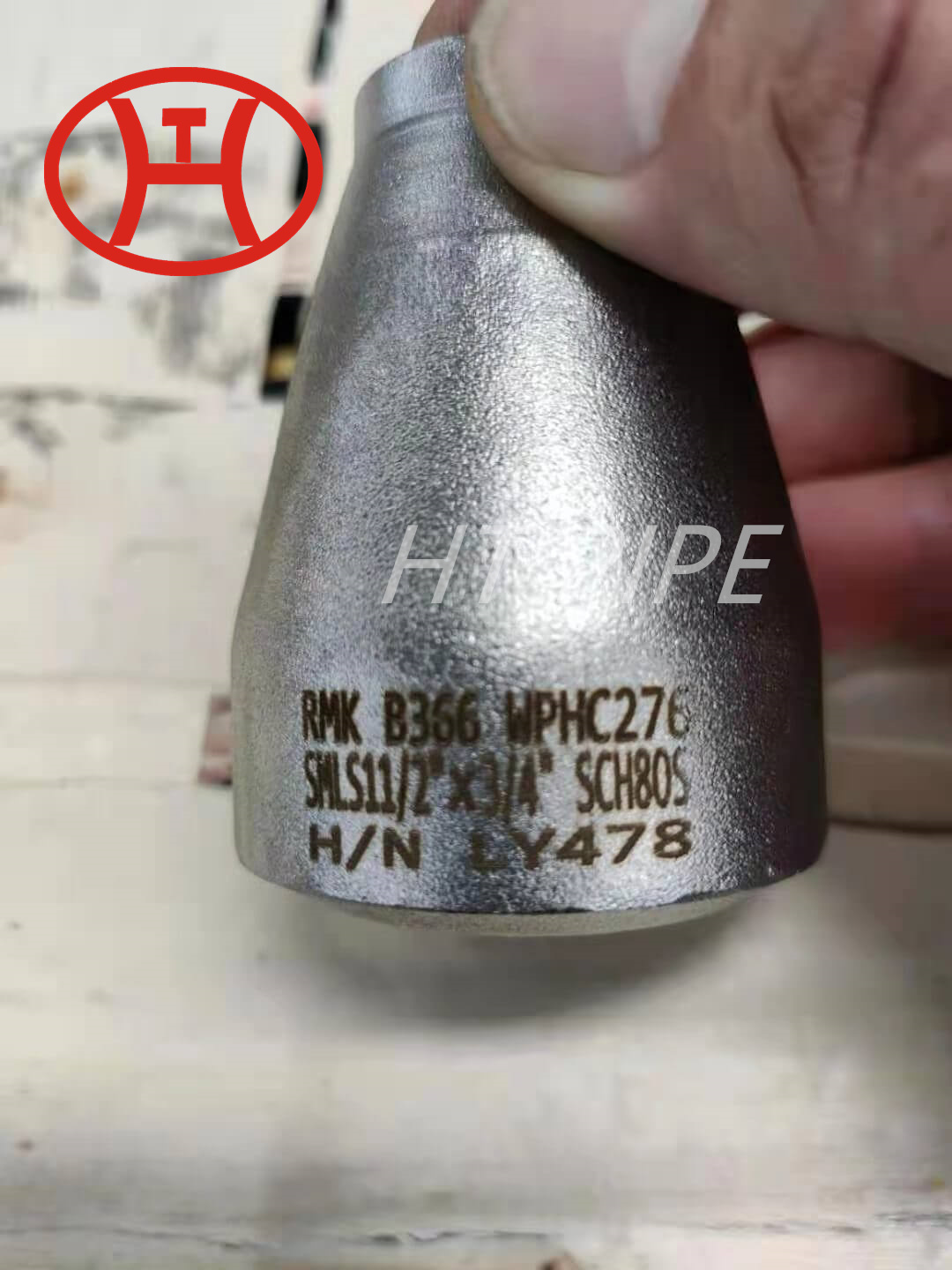 nickel alloy Hastelloy C276 ASTM B366 WPHC276 concentric reducer BW pipe fittings