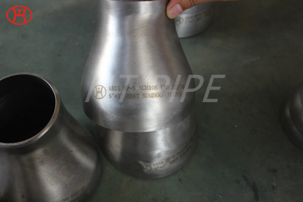 lebih dari 20 tahun pengalaman pemasangan pipa baja berjajar karet ASTM A815 S32750 Reducer
