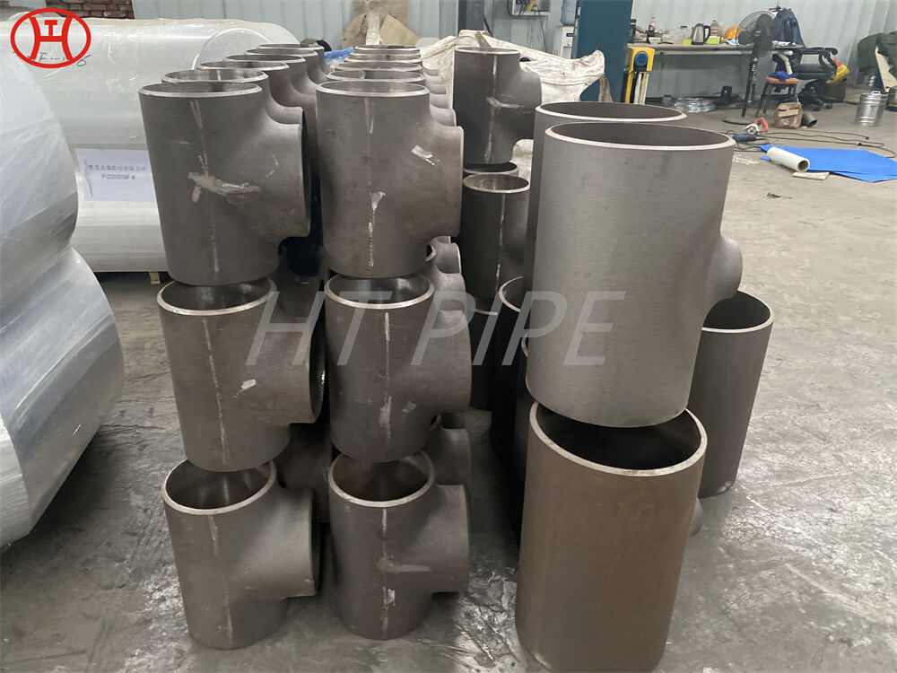 Incoloy 800H Pipe Fittings Siku cocok untuk aplikasi laut