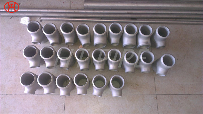 stainless steel 4sp pipe fittings S31254 tee