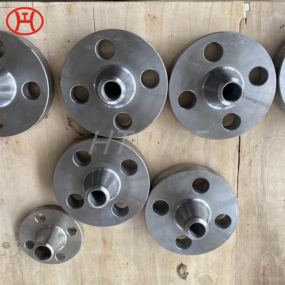 1-1-2 #150 sch 40 wn ff nickel alloy flange