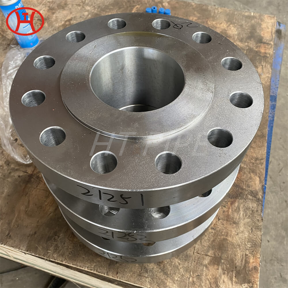 Fitting Pipa Paduan Nikel Welded 6 Inch PL Flange Monel 400