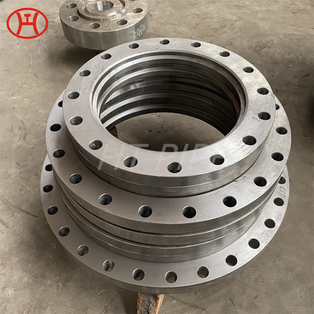 Fitting Pipa Paduan Nikel Welded 6 Inch PL Flange Monel 400