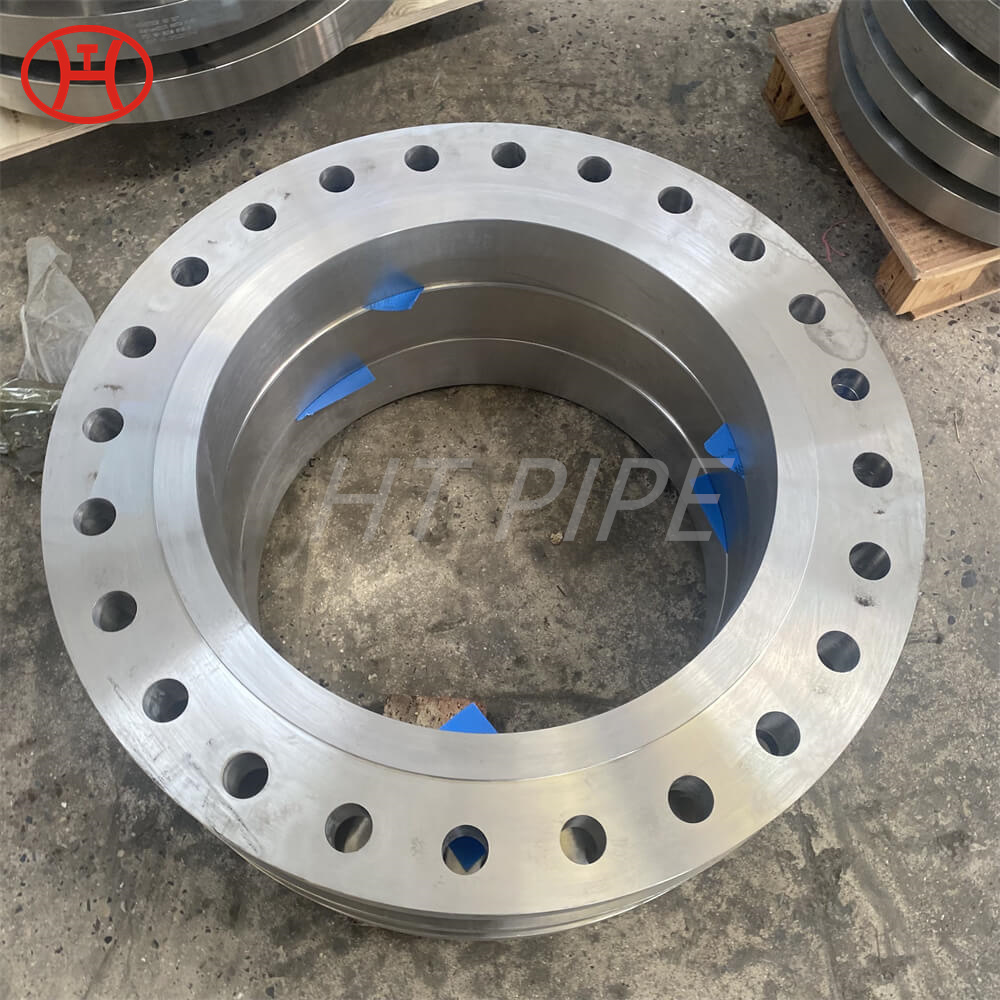 Fitting Pipa Paduan Nikel Welded 6 Inch PL Flange Monel 400