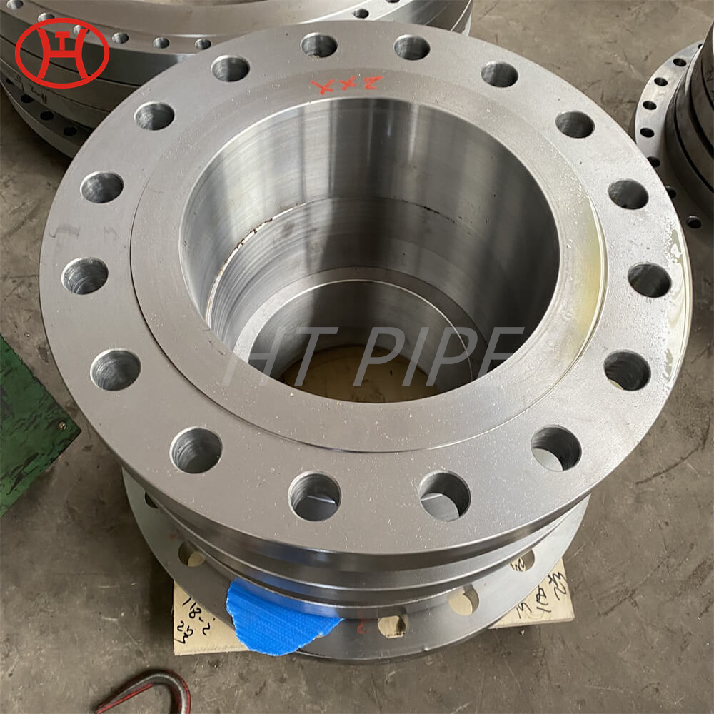 Fitting Pipa Paduan Nikel Welded 6 Inch PL Flange Monel 400