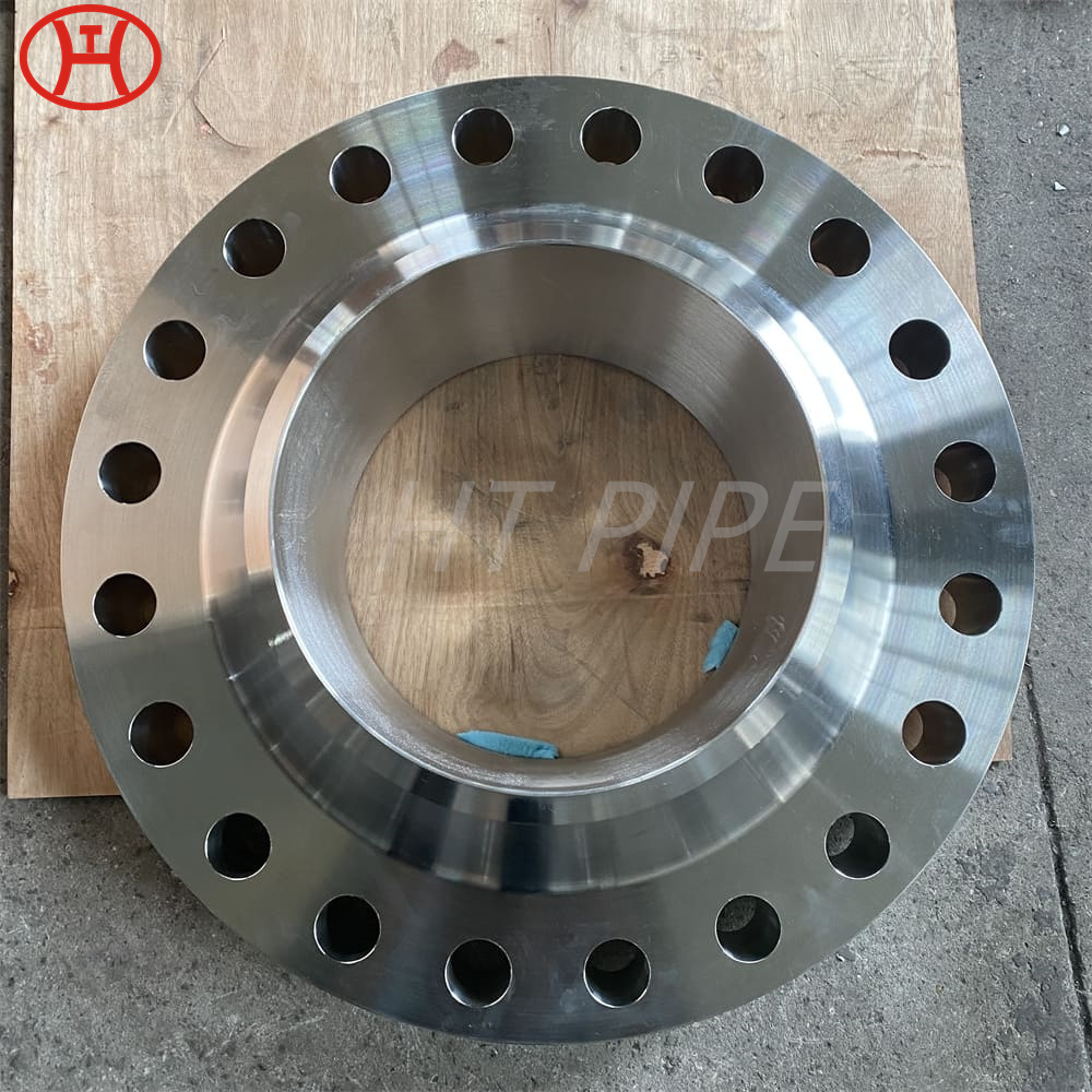 37 or 45 degree nickel alloy angle round tube flange