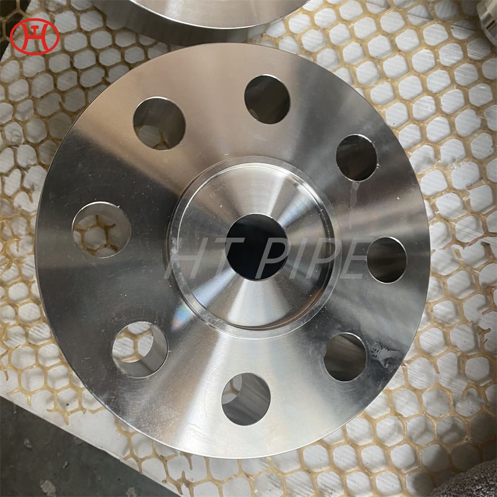 600mm duplex steel end plate flange blank for spun pile