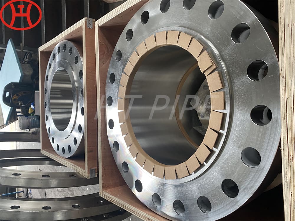 600mm nickel alloy end plate flange blank for spun pile monel K500 flange