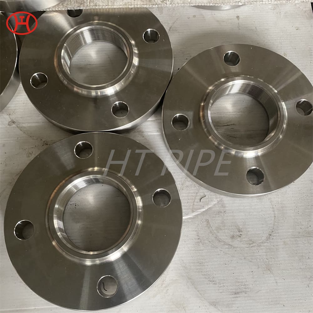 A SA182 forged duplex steel flange