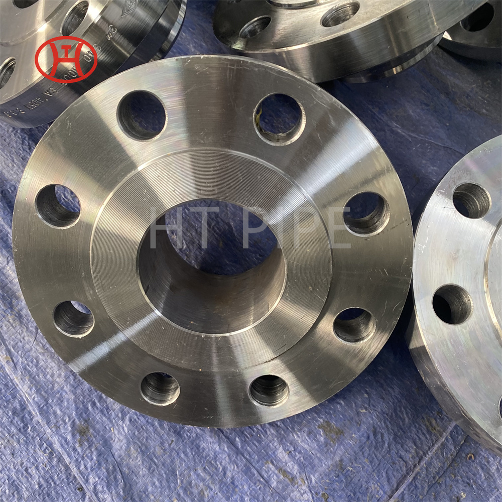 Paduan 825 Leher Weld 3 Pipa Berulir Buta Berventilasi 8mm Ansi Rtj Lwn Flange